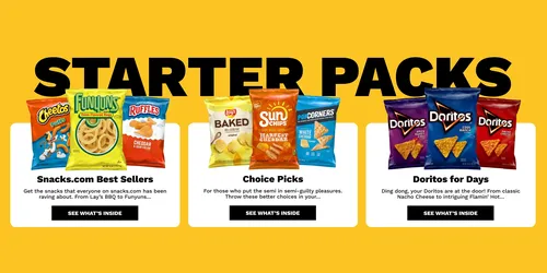 Snacks-Starter packs
